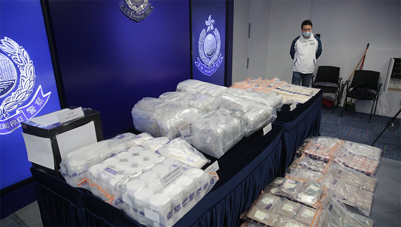可可豆蛋白粉掩飾1.25億元毒品　警拘兩人　揭菲傭為$100酬勞販毒