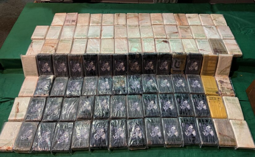 Two teenagers arrested by customs in HK$110m drug bust
