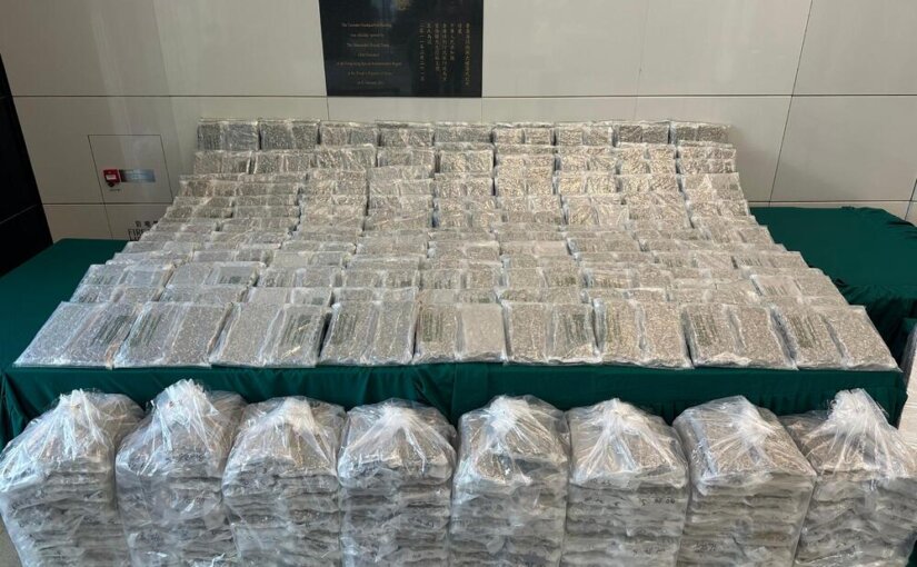 Two arrested by customs in HK60m cannabis bust hidden in ceiling tiles