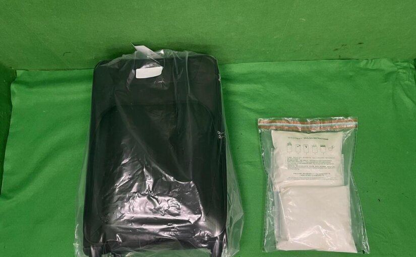 Man arriving from Brazil arrested after customs seize HK$3.2m worth of cocaine